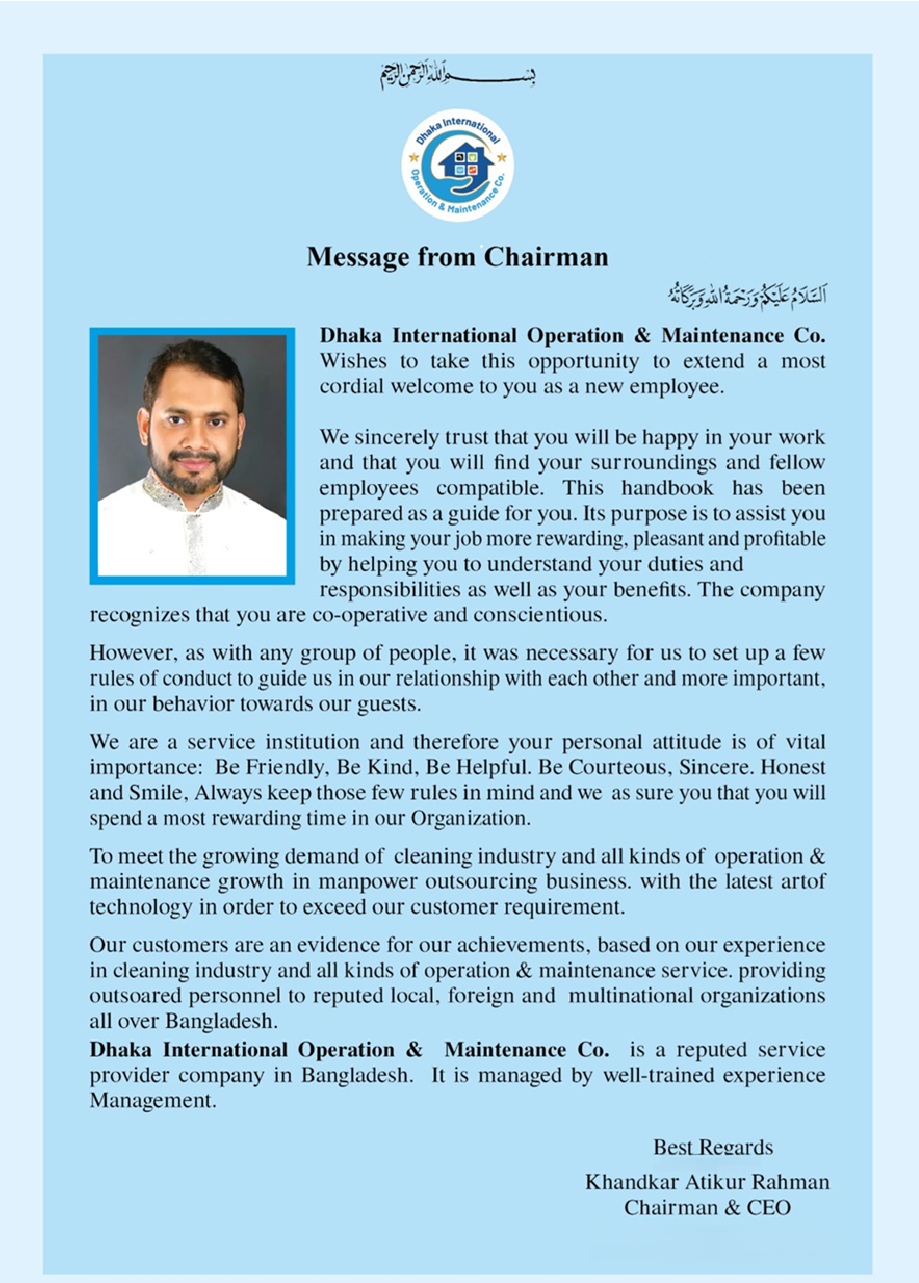 Message from Chairman & CEO