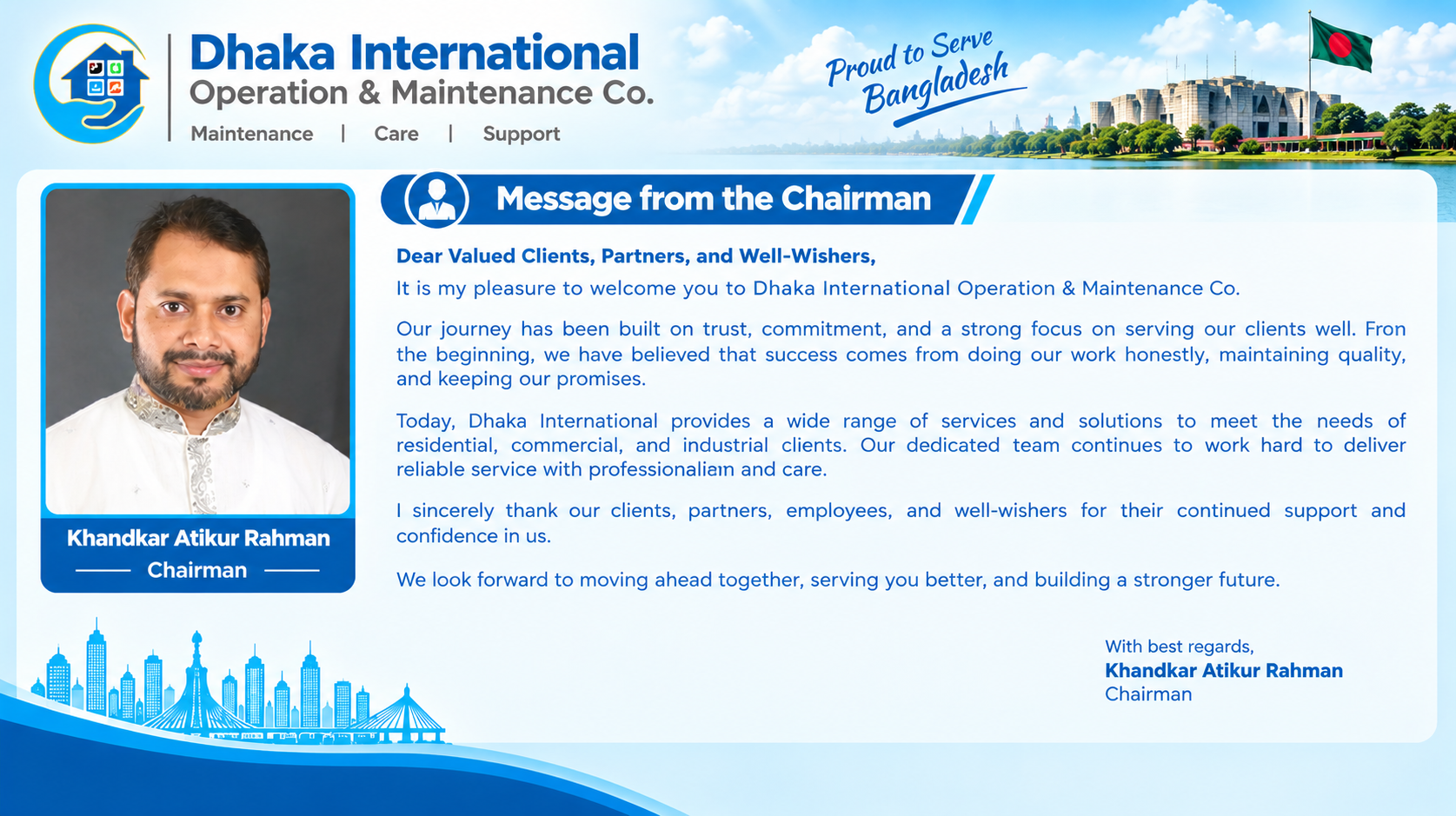 Message from Chairman