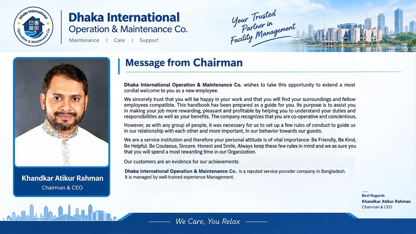 Message from Chairman