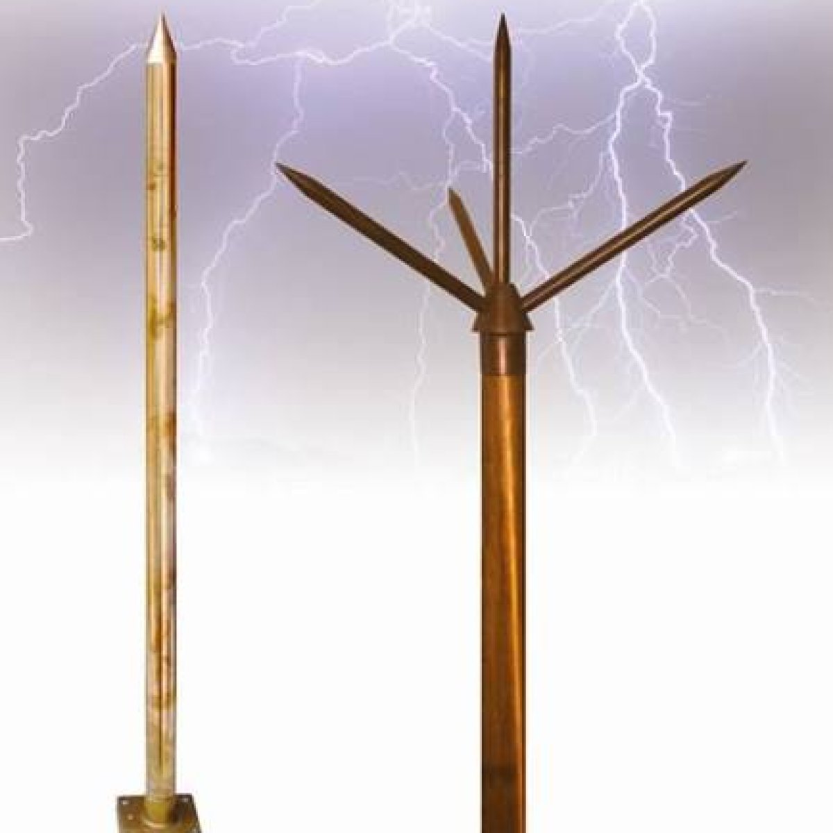 Conventional Franklin Lightning Rod