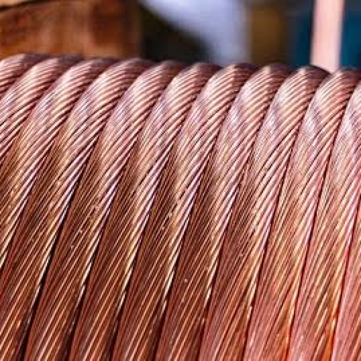 Bare copper conductors