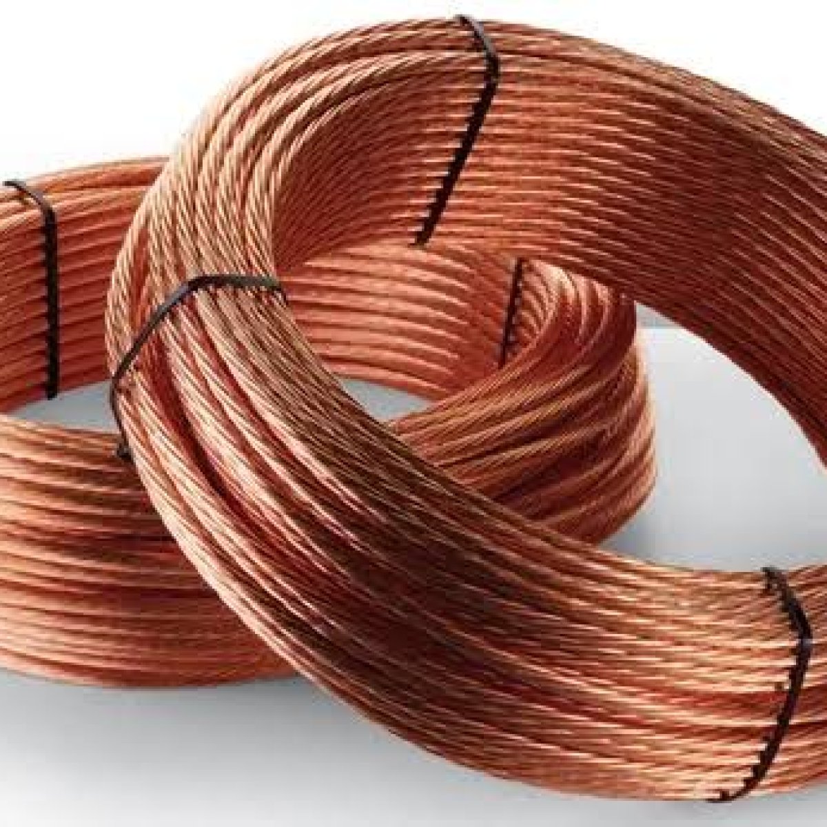 Bare copper conductors