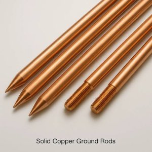 Solid copper ground