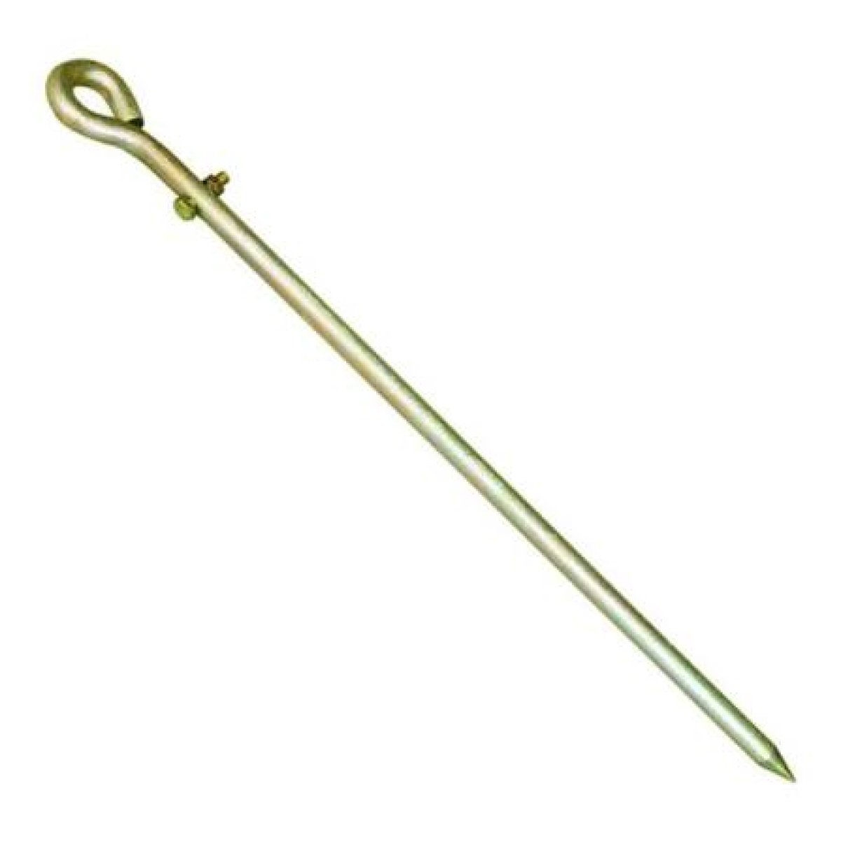 Galvanized steel ground rods