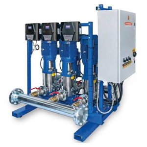 Multi-stage booster pumps