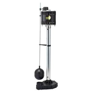 Pedestal sump pumps