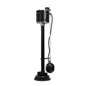 Pedestal sump pumps