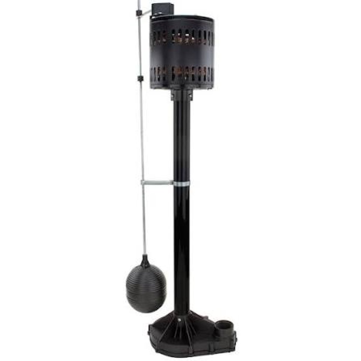 Pedestal sump pumps