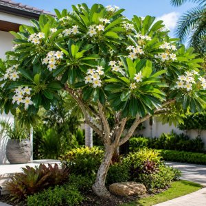 🌸 Frangipani Tree