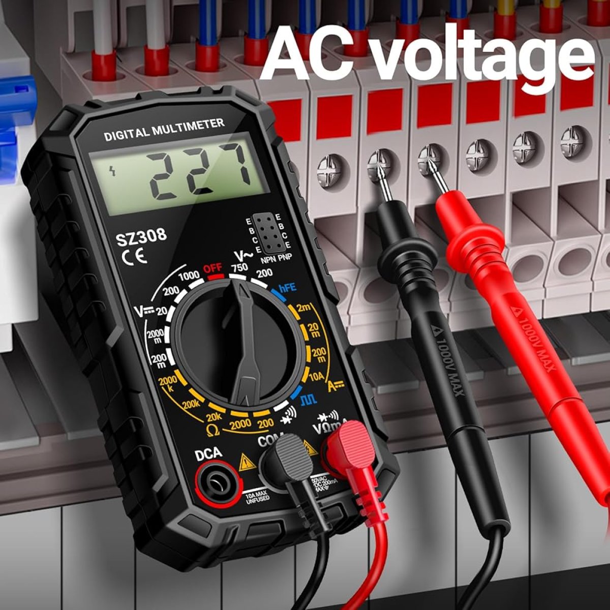 Manual-Ranging Digital Multimeter