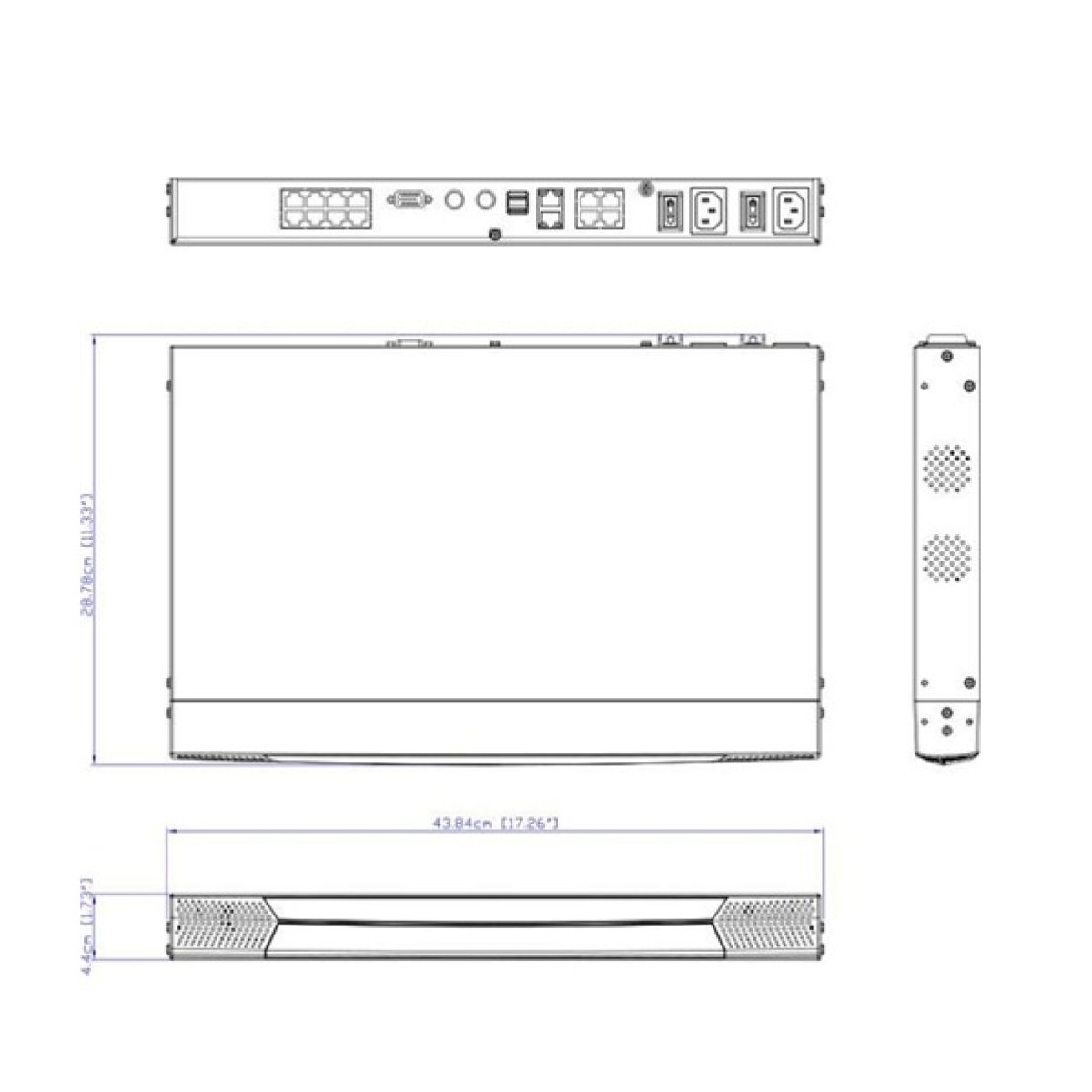 8-port KVM Over IP Switch