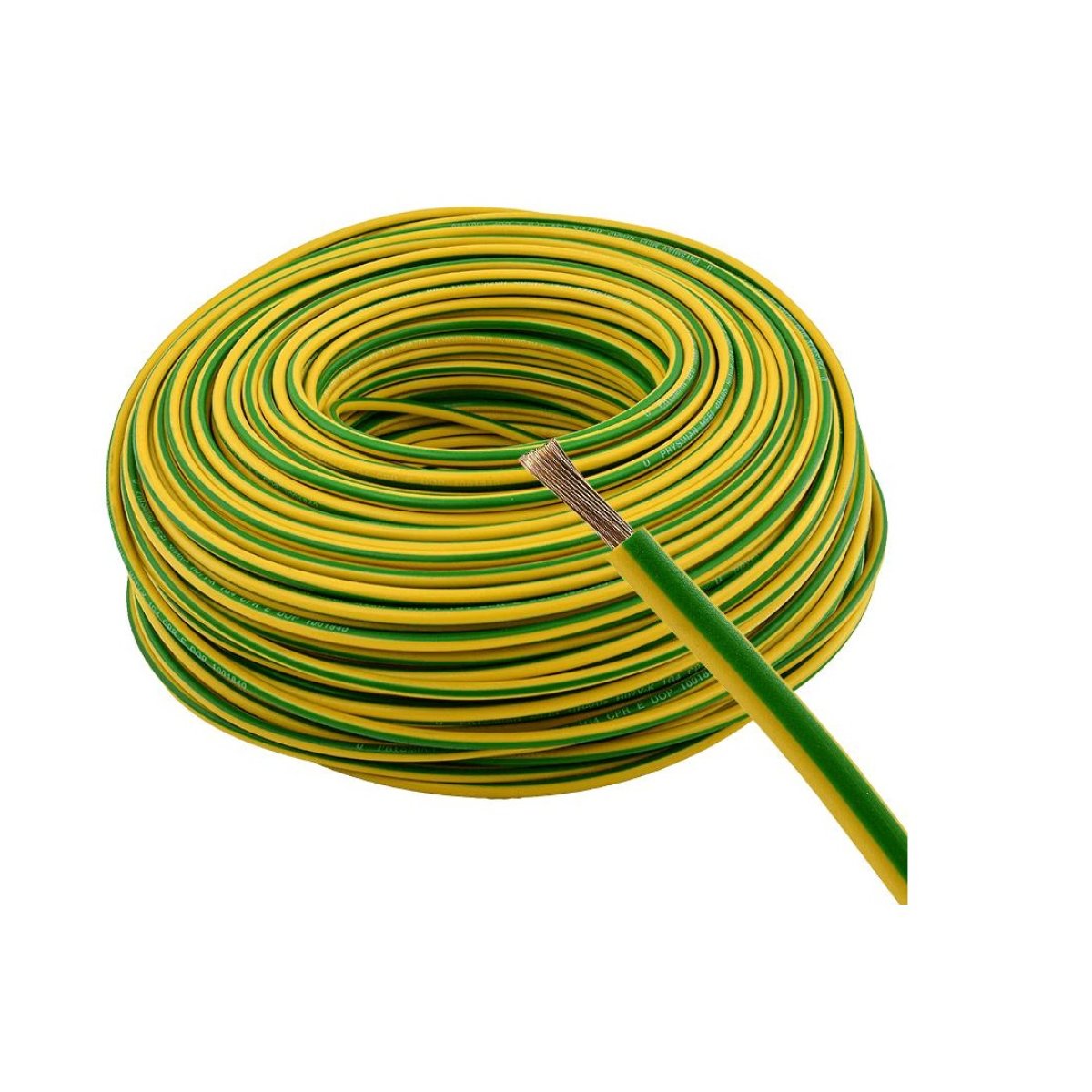 Earthing Cable — Green Yellow