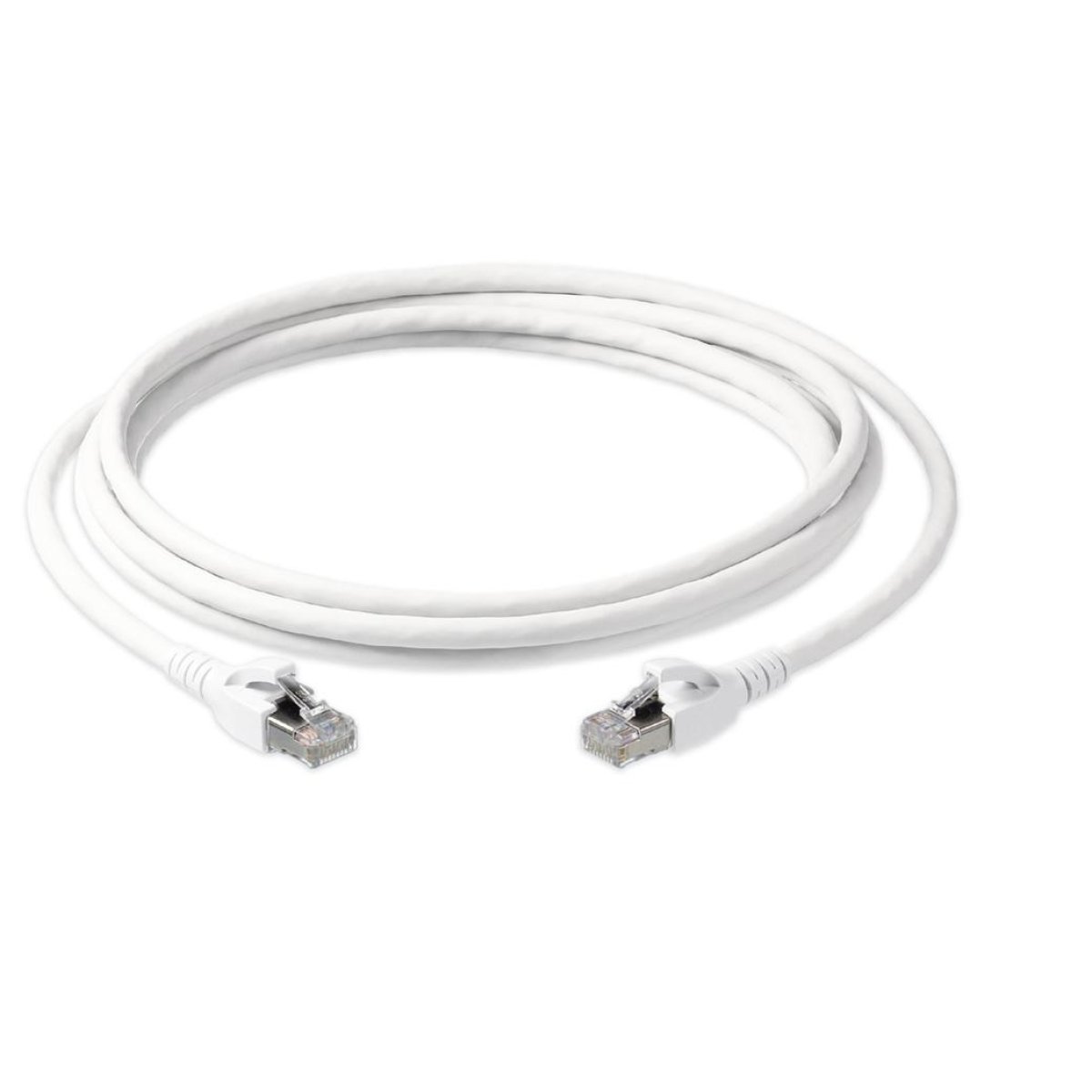 Cat6A Ethernet patch cord, 2–3 meters