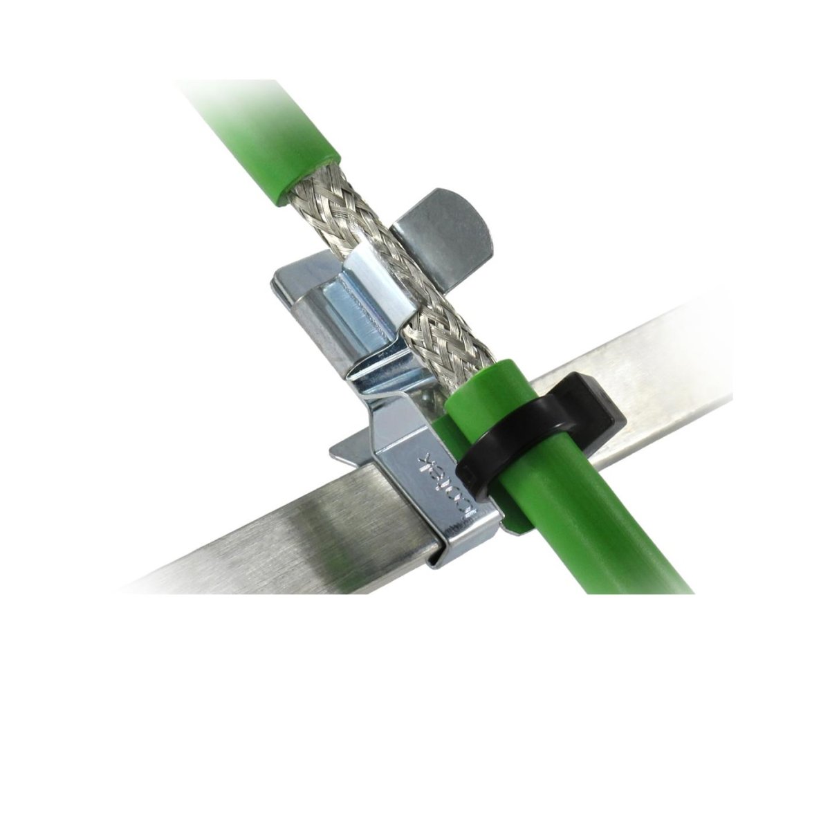 Shield Drain Wire & Clamps (Cat6A)