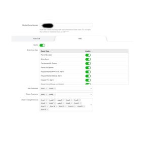 SMS / Email Notification Configuration