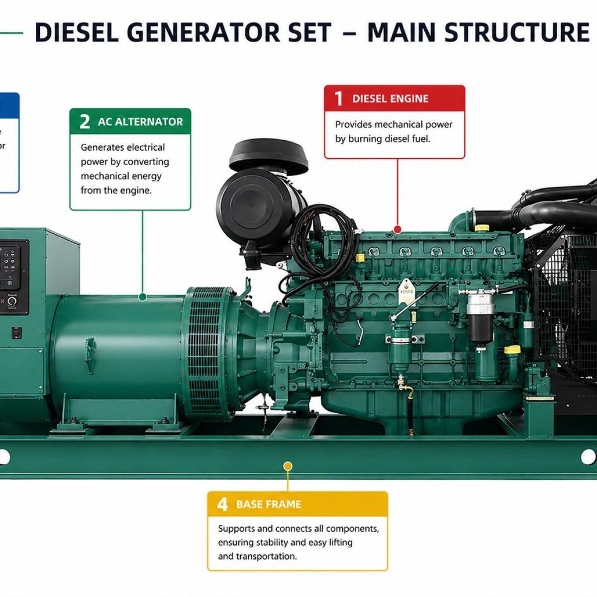 Open-Type Diesel Generator