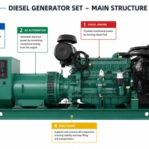 Open-Type Diesel Generator
