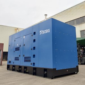 Silent diesel generators