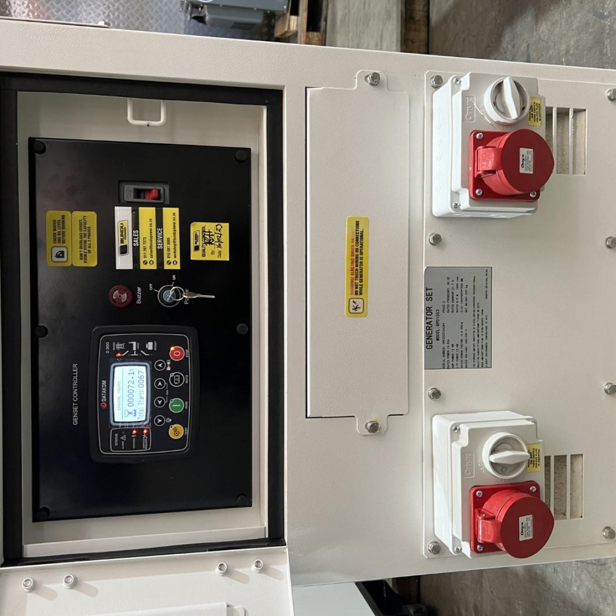 Three-phase diesel generators
