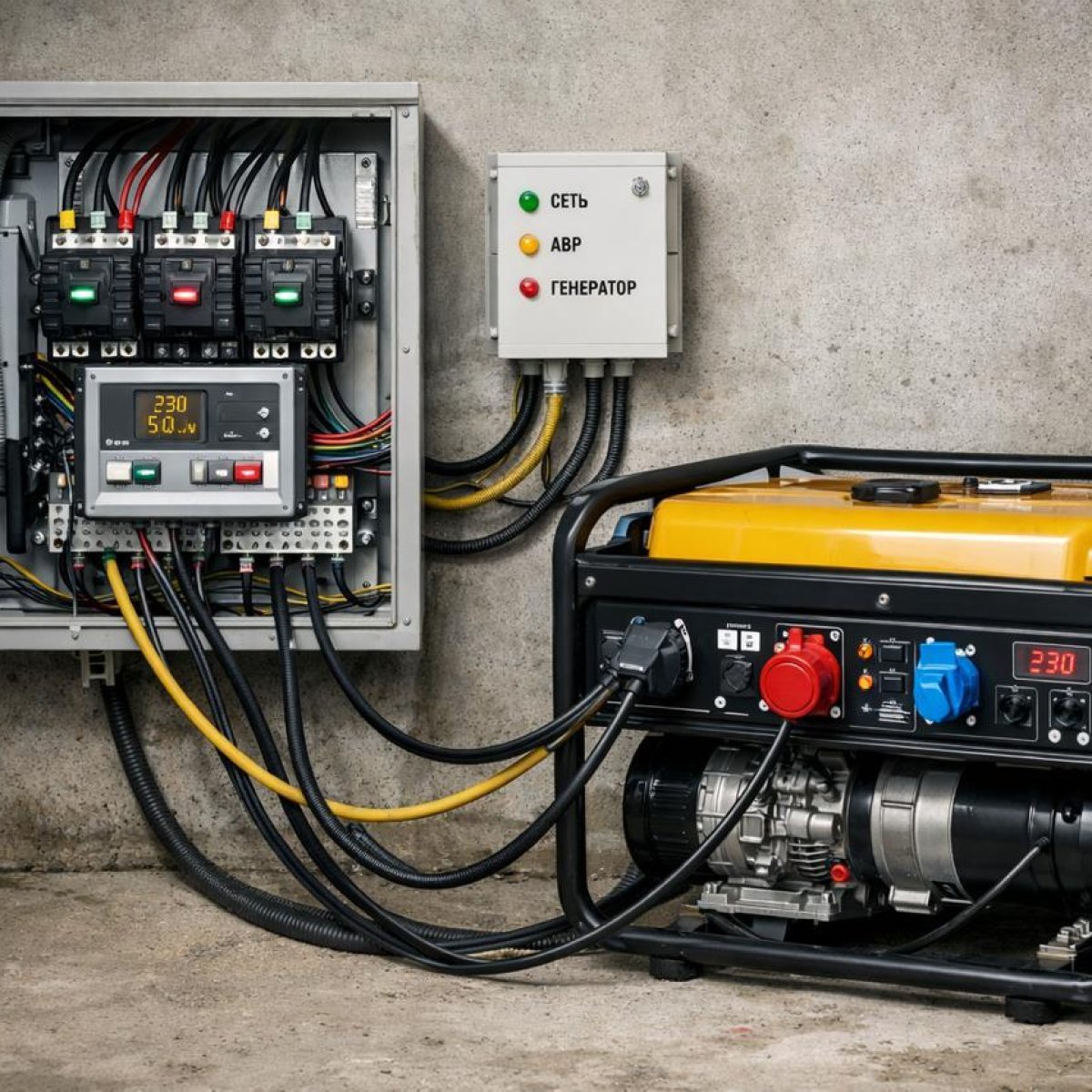 Diesel Generator with ATS