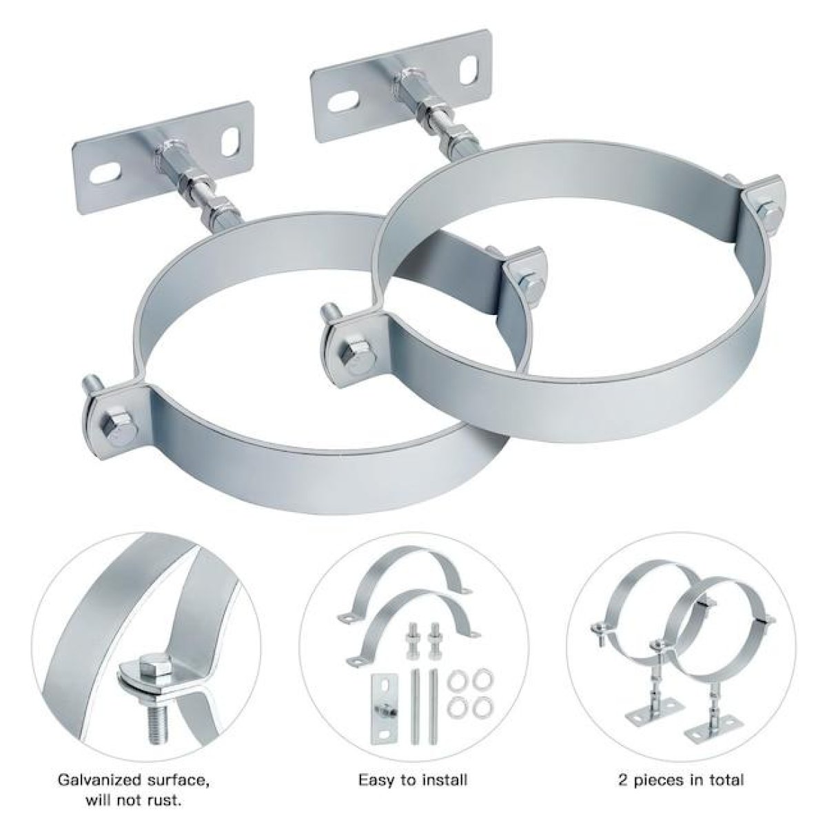 Pipe Clamps, Clips & Supports