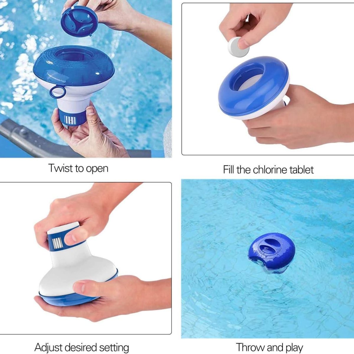 Pool chemical dispenser