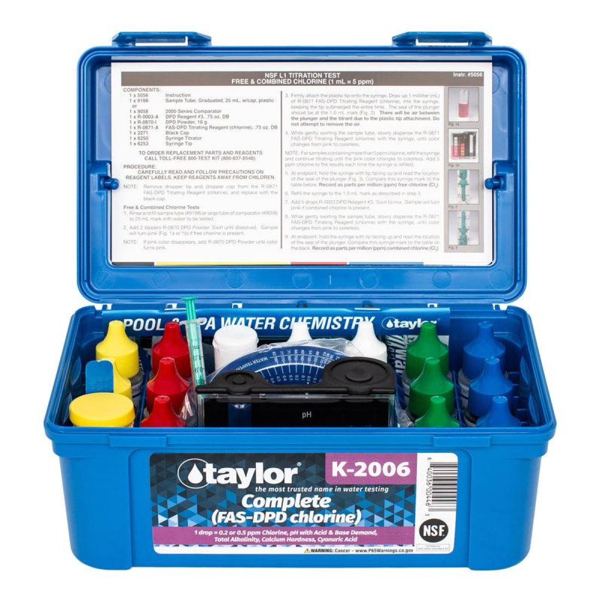 Pool Water Testing Kit