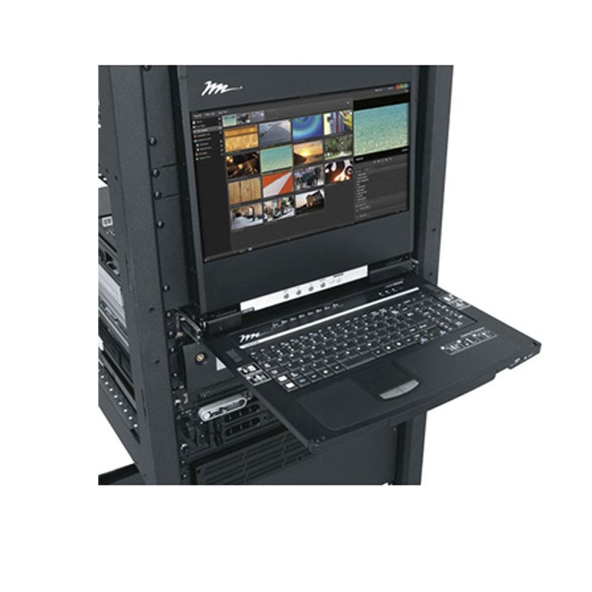 Rack-Mount LCD Maintenance Console