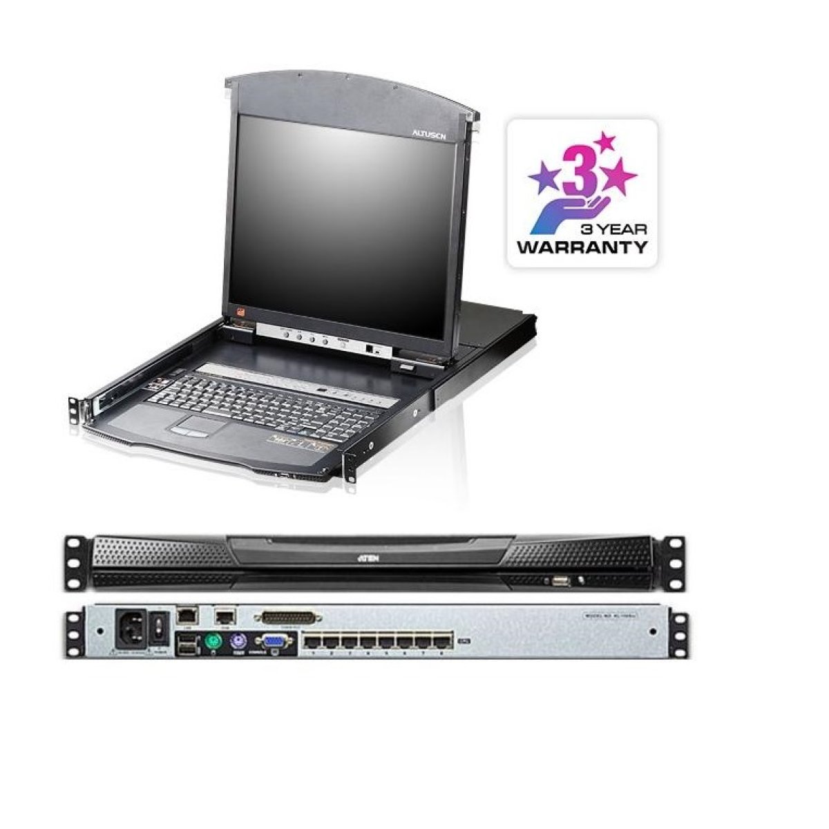 Rack-Mount LCD Maintenance Console