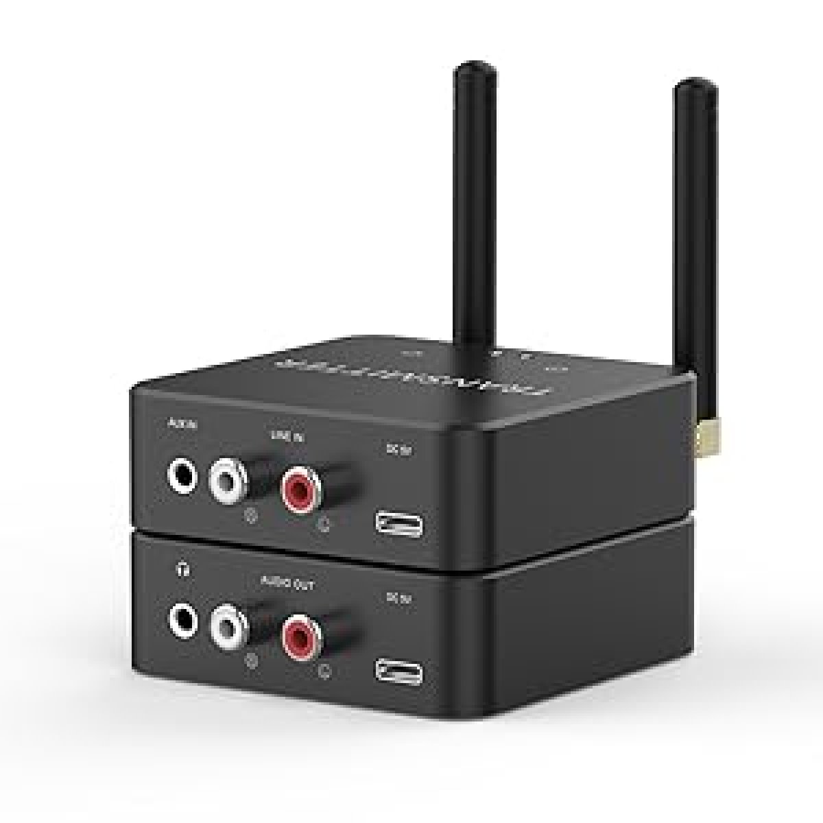 Dual-Band Wireless Audio Transmitter and Receiver Kit