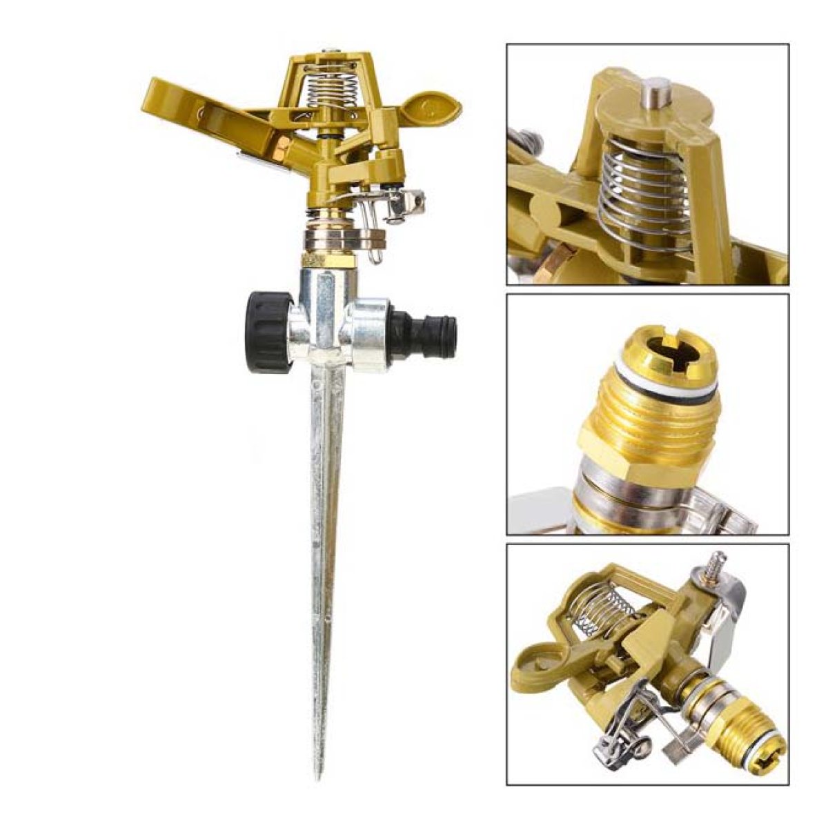 Garden Metallic Impact Sprinkler