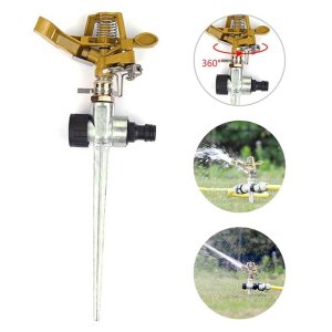 Garden Metallic Impact Sprinkler