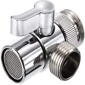 3-way faucet diverter valve