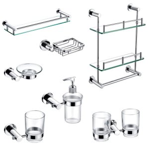 Wall-mounted Bathroom Hardware Set