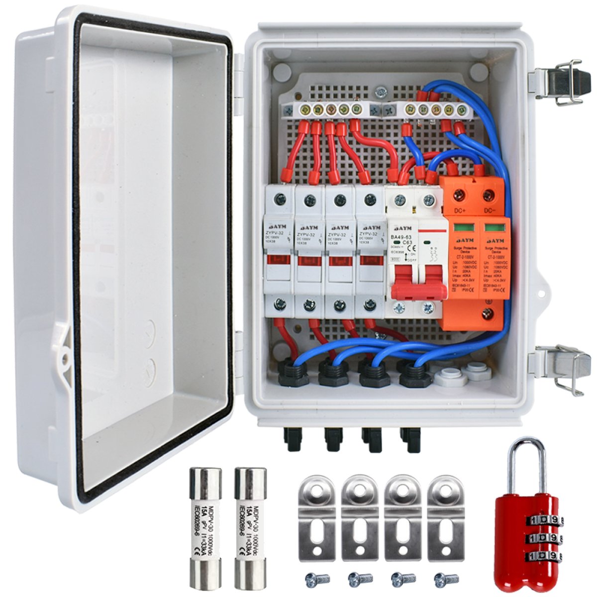 Photovoltaic (PV) Combiner Box