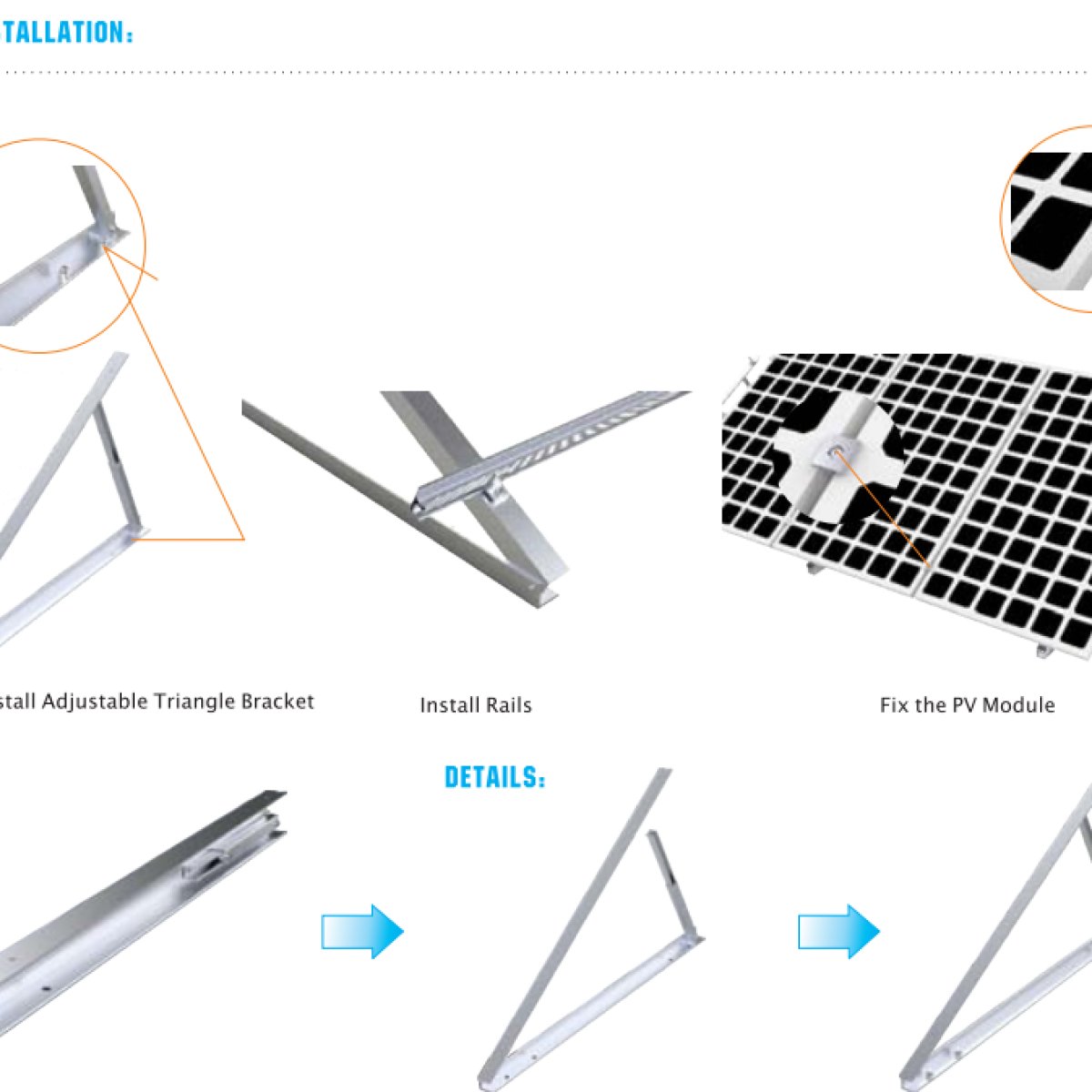 Solar Panel Mounting Hardware