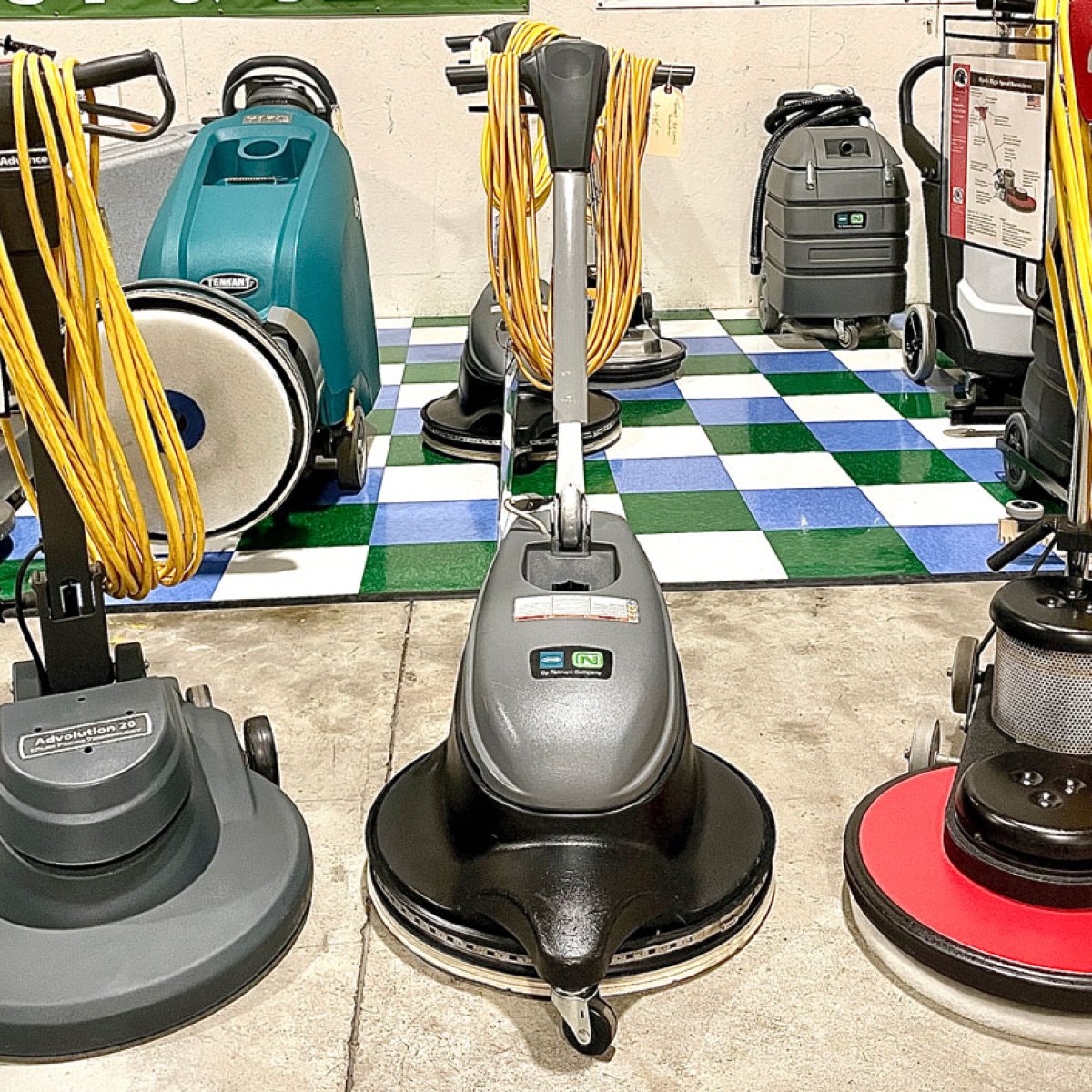 High-Speed Floor Burnisher