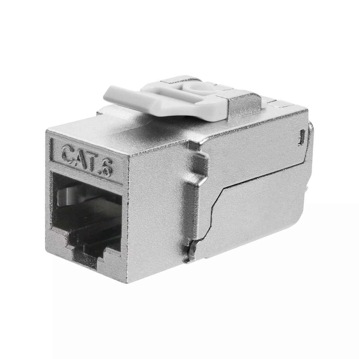 Keystone Jack - RJ45 wall-mount jacks (Cat6, Cat6a).