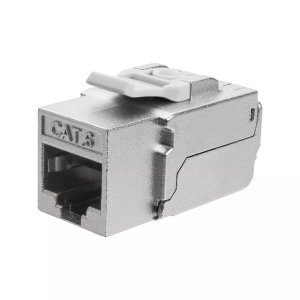 Keystone Jack - RJ45 wall-mount jacks (Cat6, Cat6a).