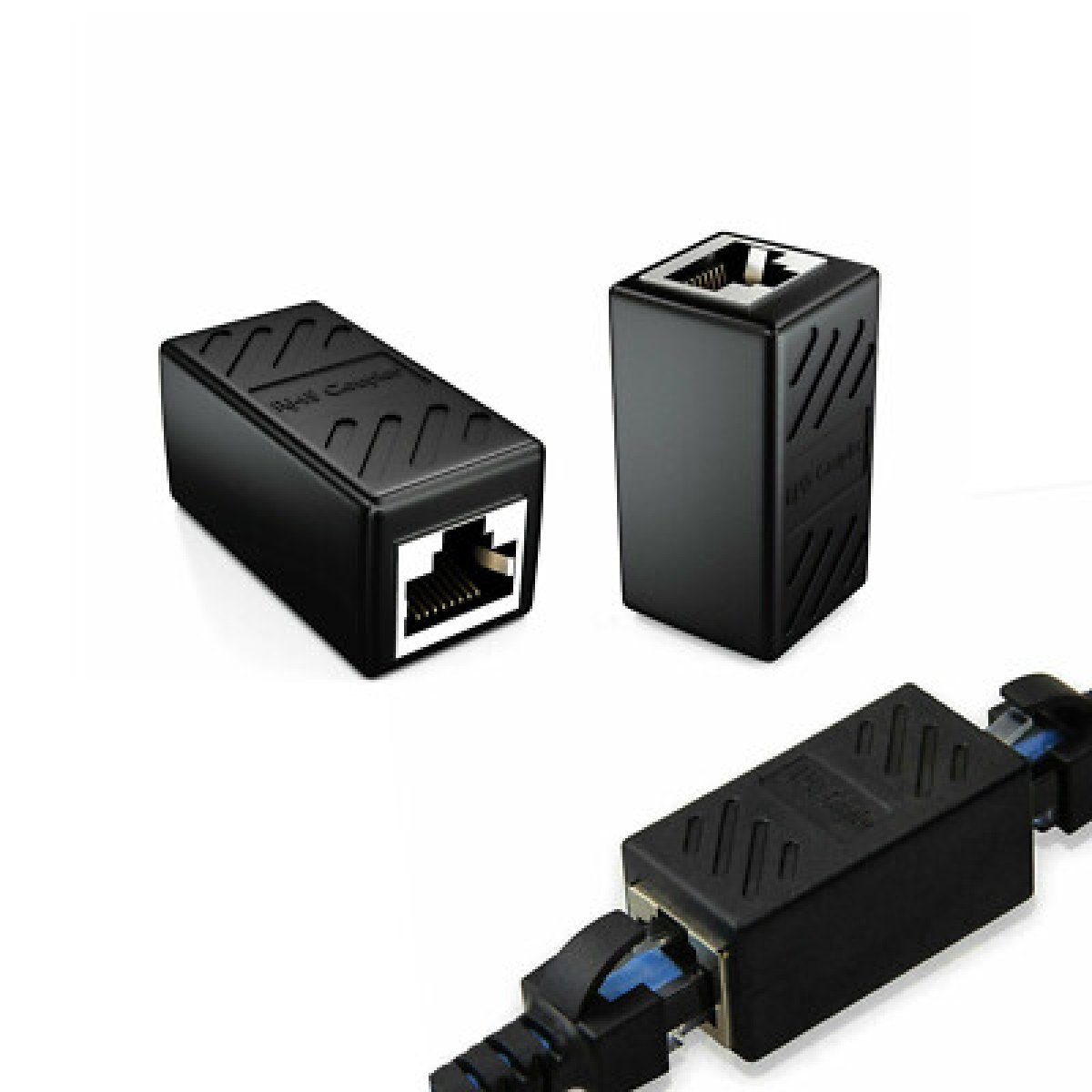 Couplers (RJ45 Female-to-Female couplers for extending cables)