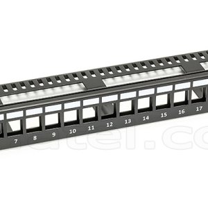 Patch Panel (24-Port or 48-Port modular panels)