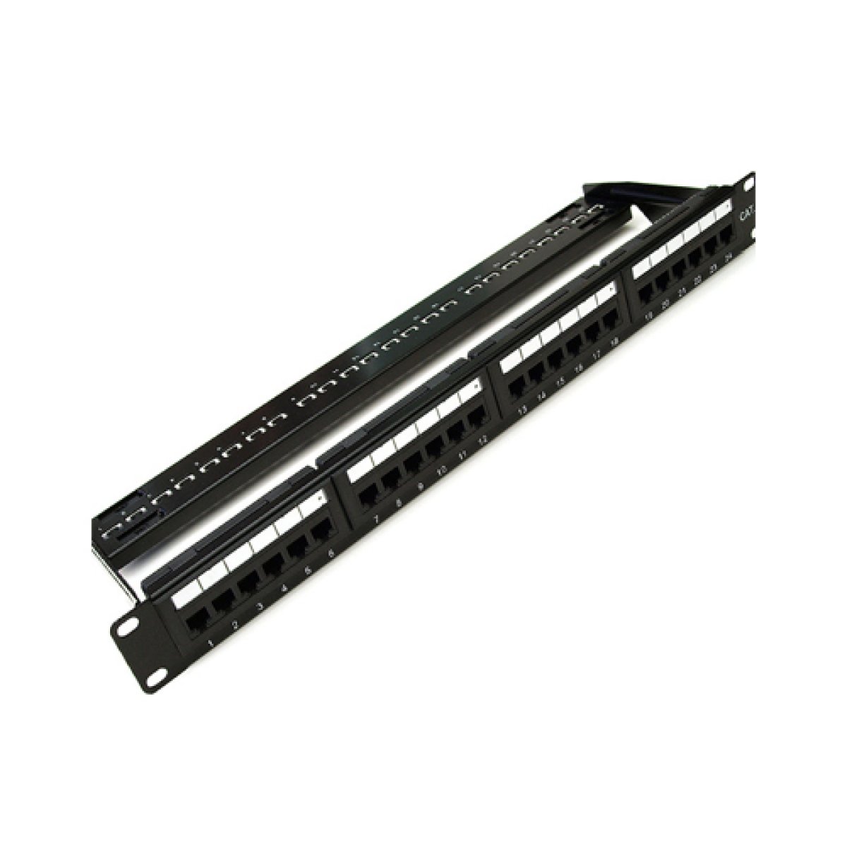 Patch Panel (24-Port or 48-Port modular panels)