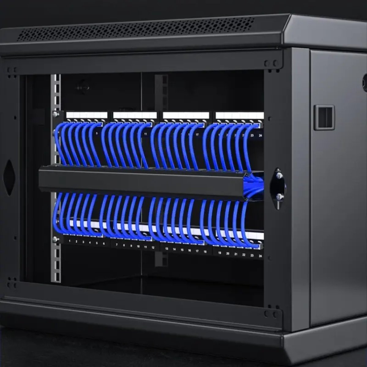 Cable Manager (Horizontal/Vertical organizers)