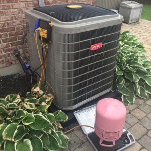 Bryant Outdoor Air Conditioner/Heat Pump Condenser unit.