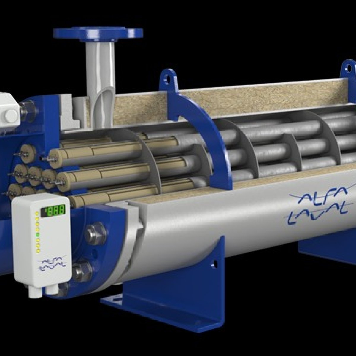 Alfa Laval Shell and Tube Heat Exchanger