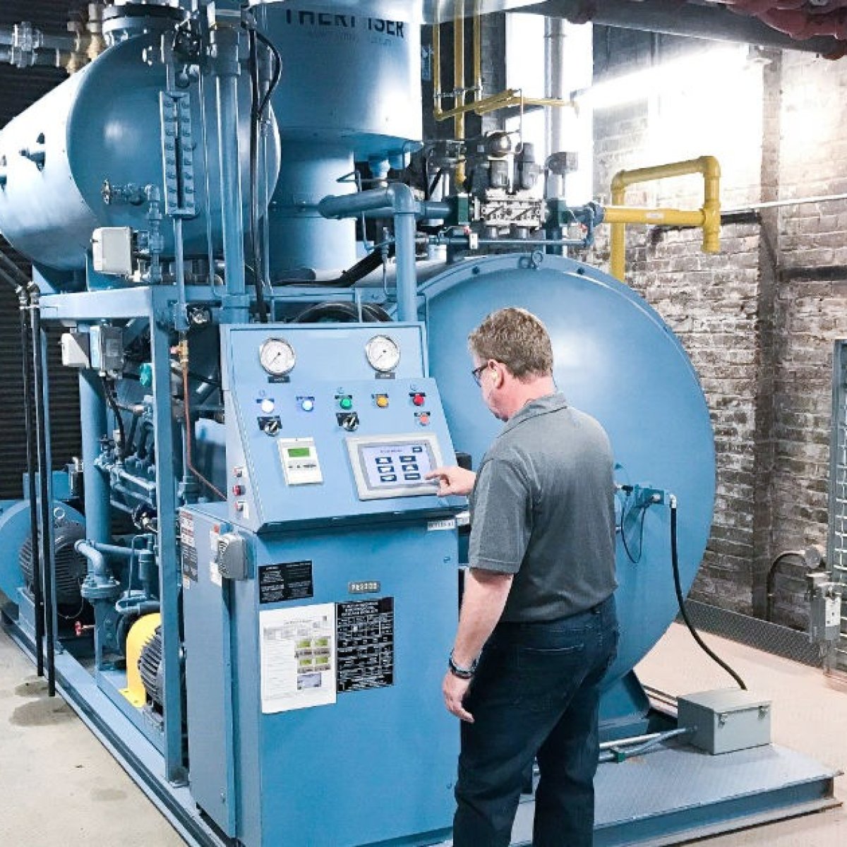 Thermogenics Coil Tube Steam Boiler