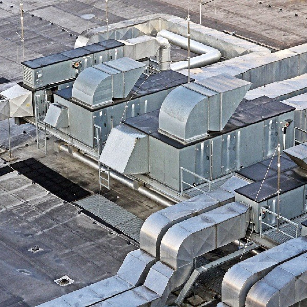 Industrial HVAC Ductwork and Fittings