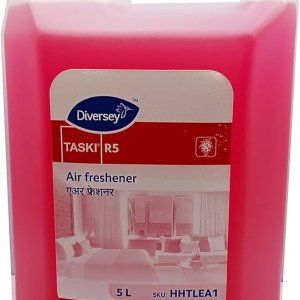 Diversey TASKI R5, 5-liter water-based air freshener concentrate from the TASKI R-series, widely used in professional housekeeping