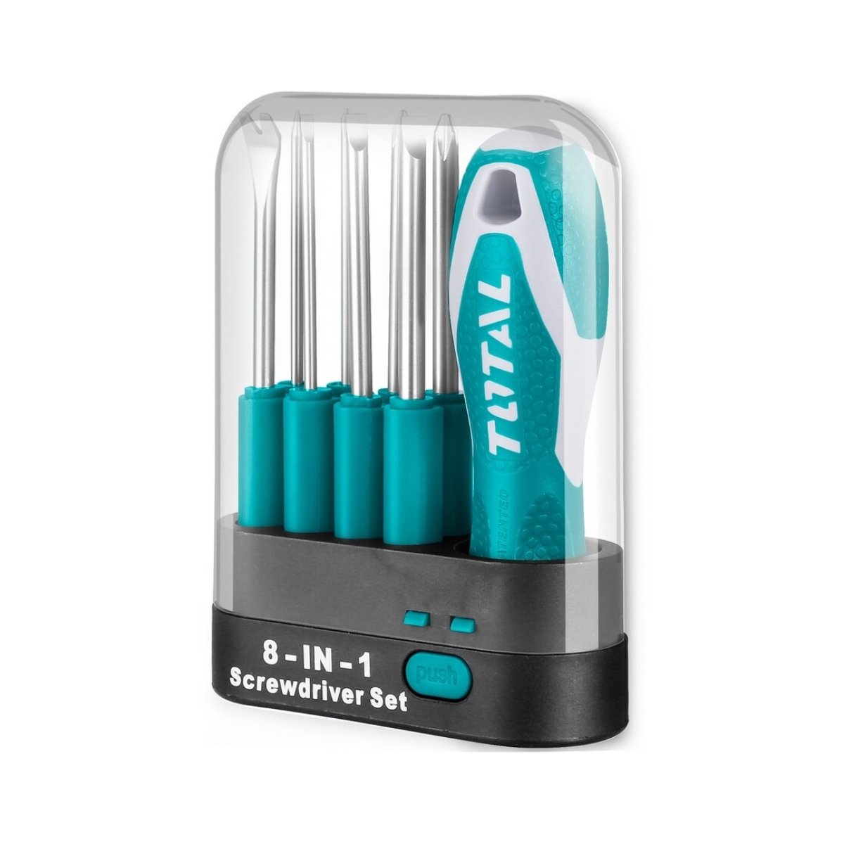TOTAL 8 in 1-Piece Screwdriver Set