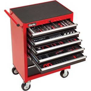 Professional Mobile Tool Cabinet Set